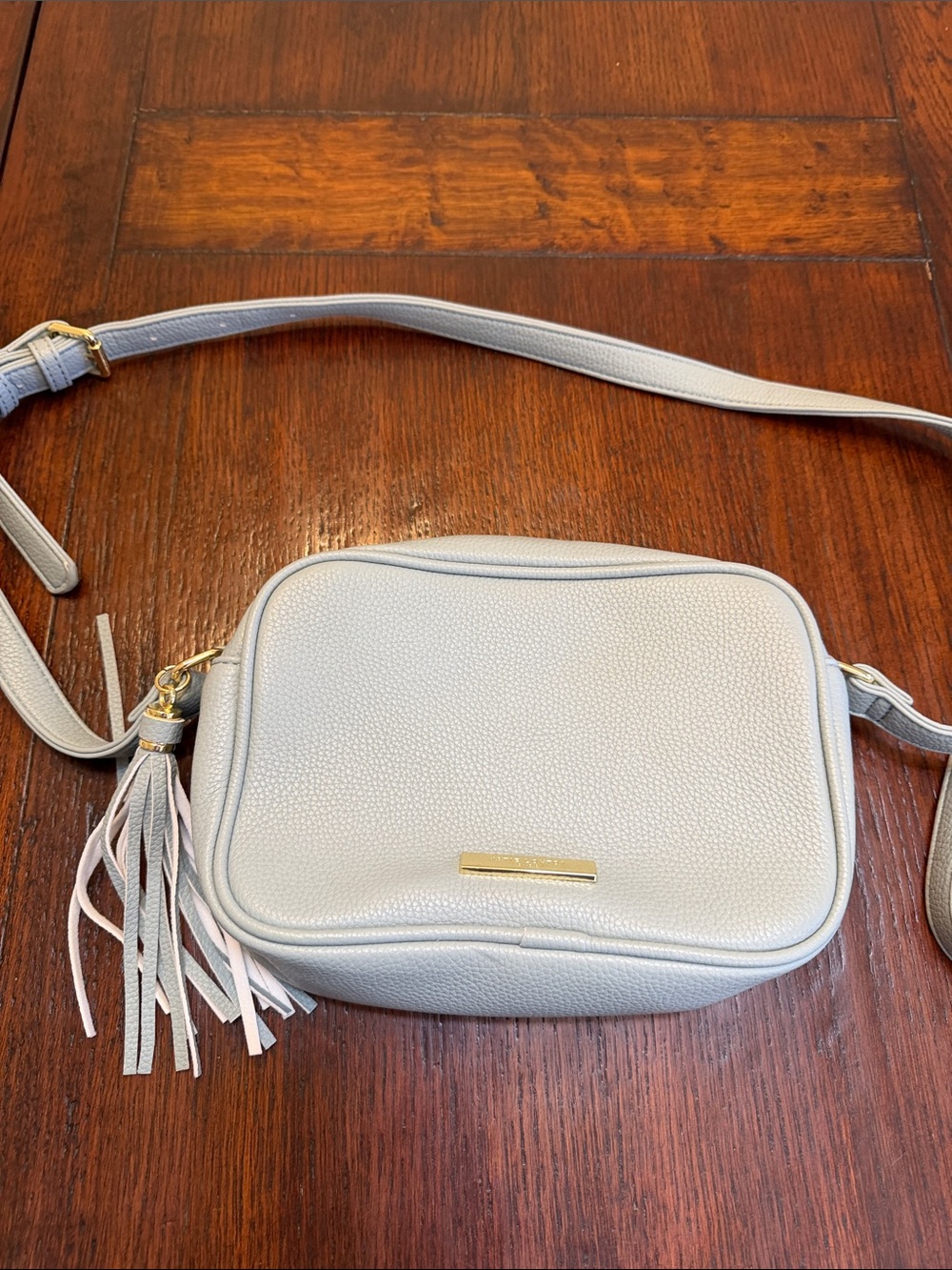 Women's Crossbody Camera Bag in Light blue